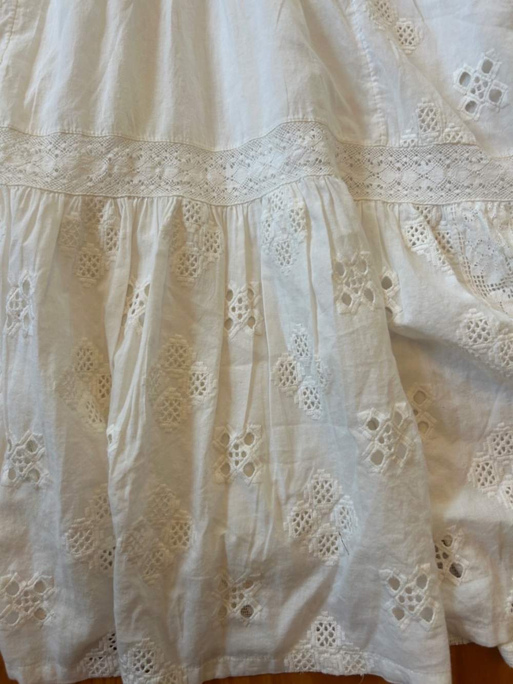 LuckyBra d Overall  Cutwork Maxi Dress - - Picture 8 of 10